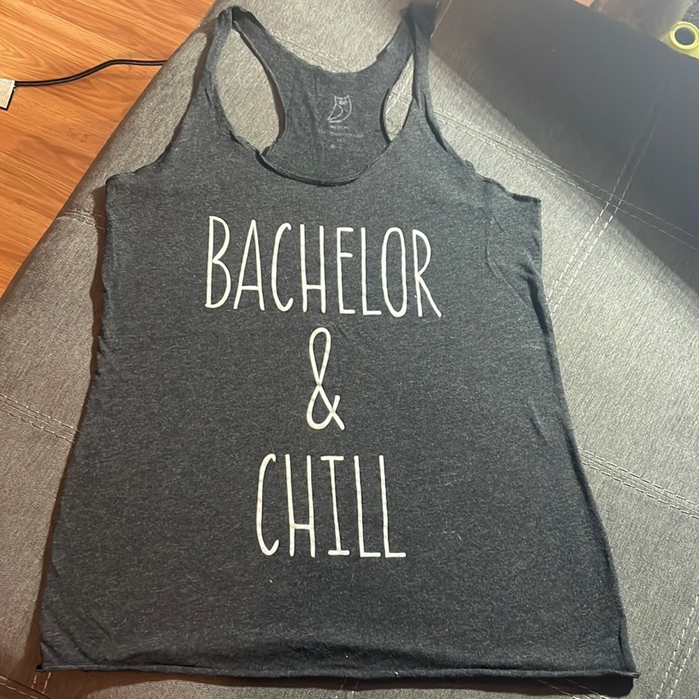 Bachelor and Chill Tank Top Medium
